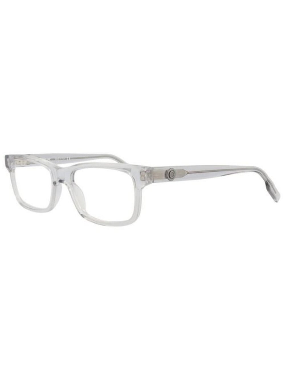 New Montblanc Mens Square/Rectangle Grey Grey Transparent Fashion Designer Eyegl